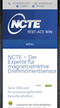 Mobile Screenshot of ncte.de